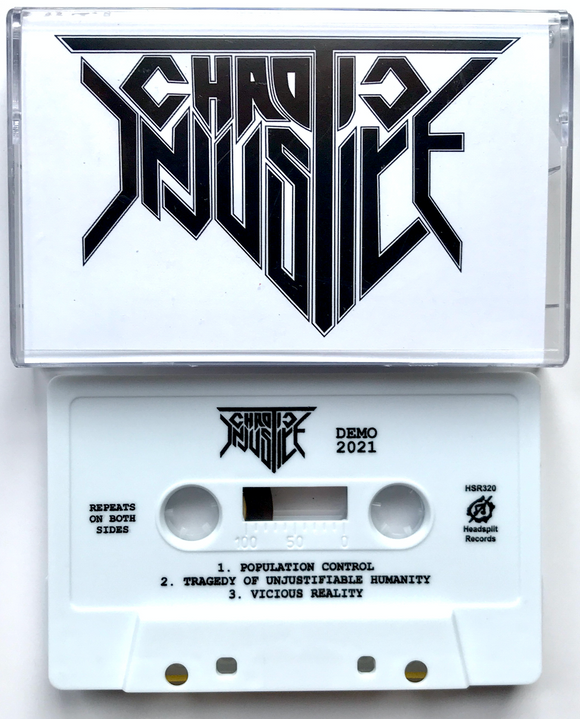 CHAOTIC INJUSTICE - Demo 2021 cassette