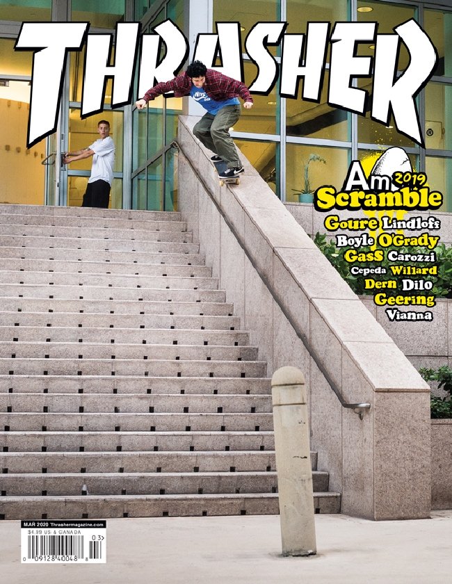 THRASHER MAGAZINE March 2020