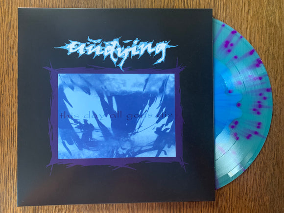 UNDYING - This Day All Gods Die LP (Blue w/ purple splat)