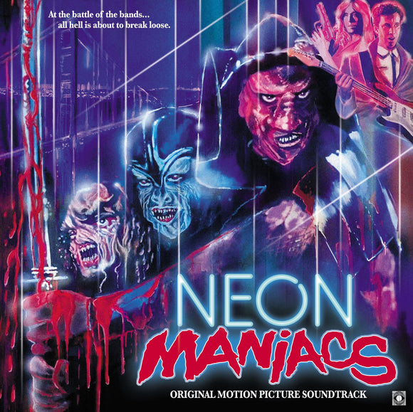 KENDALL ROCLORD SCHMIDT - Neon Maniacs Original Motion Picture Soundtrack LP (color)