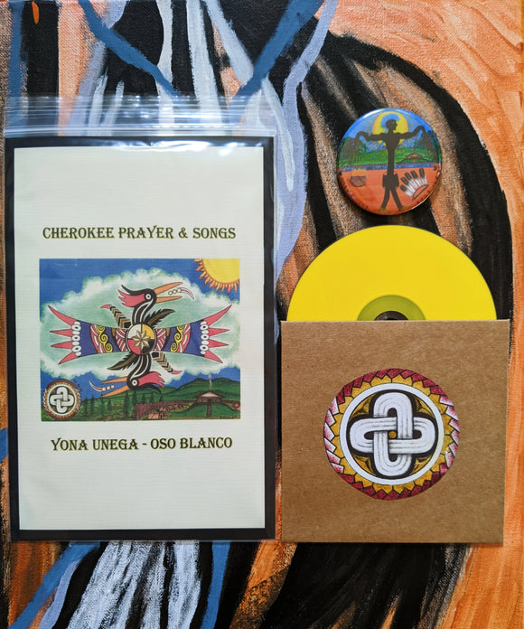 YONA UNEGA / OSO BLANCO - Cherokee Prayer & Songs CD-R
