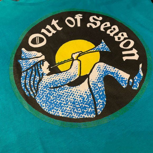 Out of Season - Spoony Bard  shirt (turquoise)