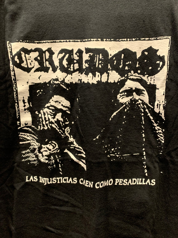 LOS CRUDOS - Injusticias shirt
