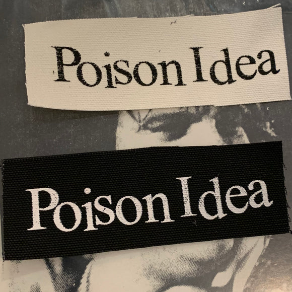 POISON IDEA Logo patch