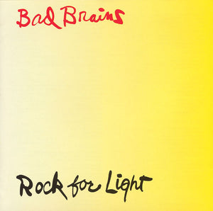 BAD BRAINS - Rock for Light LP