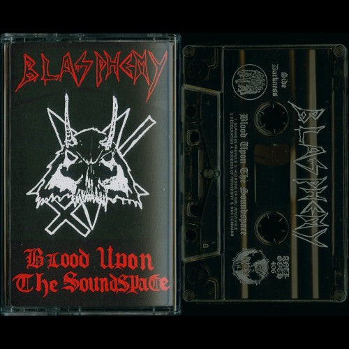 BLASPHEMY - Blood Upon the Soundspace cassette