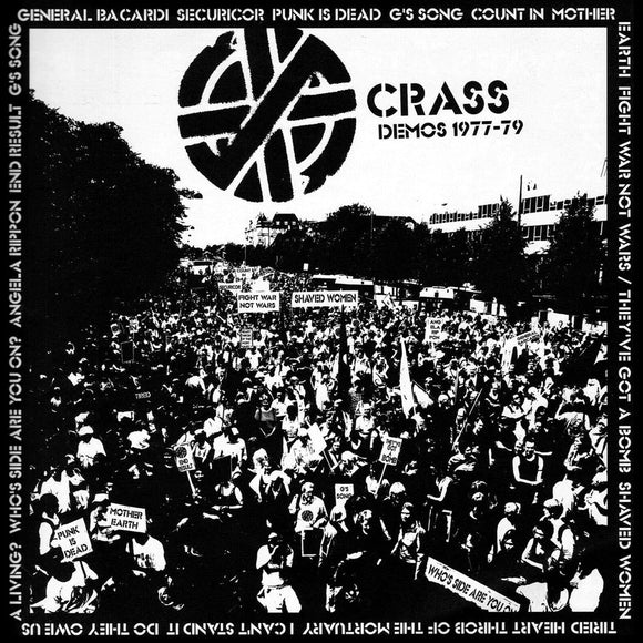 CRASS - 1977 to 1979 Demos LP