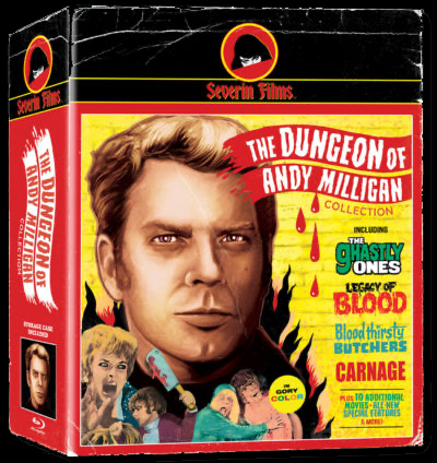 The Dungeon of Andy Milligan Collection (9-Disc Blu-Ray/CD Box Set)