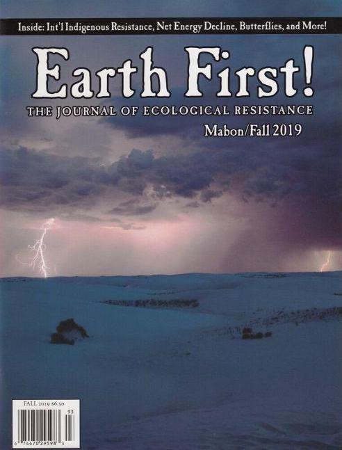 EARTH FIRST! JOURNAL Vol.39 #3, Fall 2019