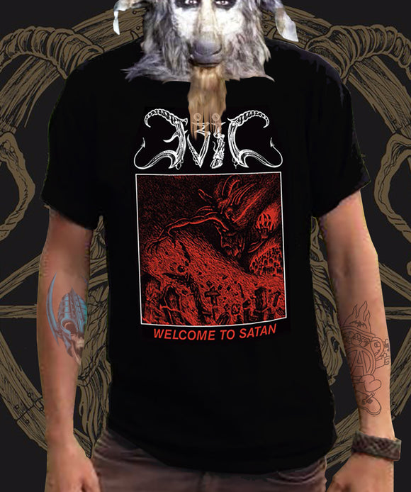 Evil - Welcome to Satan shirt