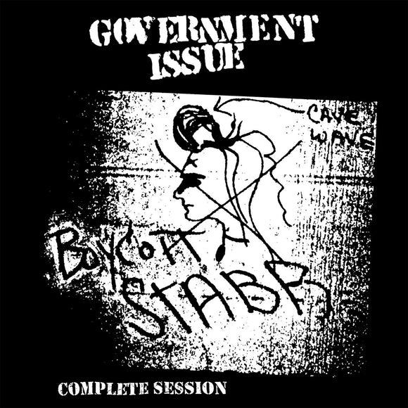 GOVERNMENT ISSUE - Boycott Stabb Complete Session LP