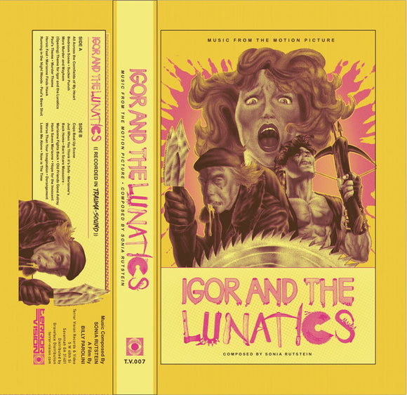 SONIA RUTSTEIN - IGOR & THE LUNATICS  Original Soundtrack cassette