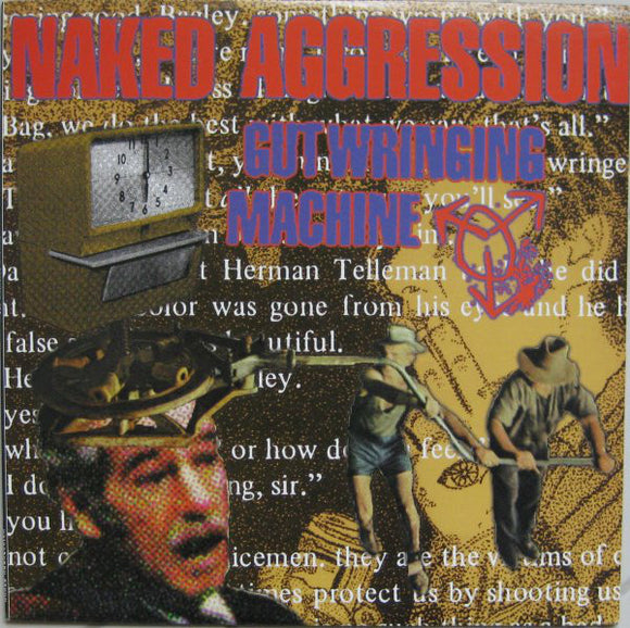 NAKED AGGRESSSION - Gutwrenching Machine LP (used)