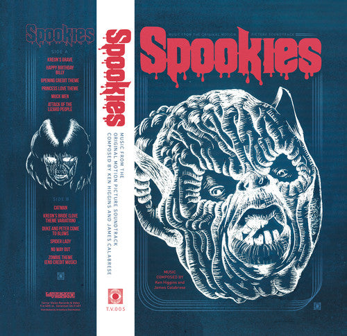 KEN HIGGINS & JAMES CALABRESE - Spookies Original Soundtrack cassette