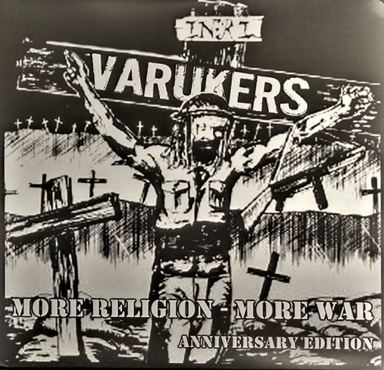 VARUKERS - More Religion More War LP (blue)