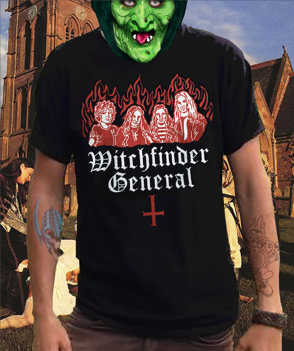 WITCHFINDER GENERAL - Burning a Sinner shirt