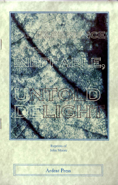 UNTOLD DELIGHT by John Moore